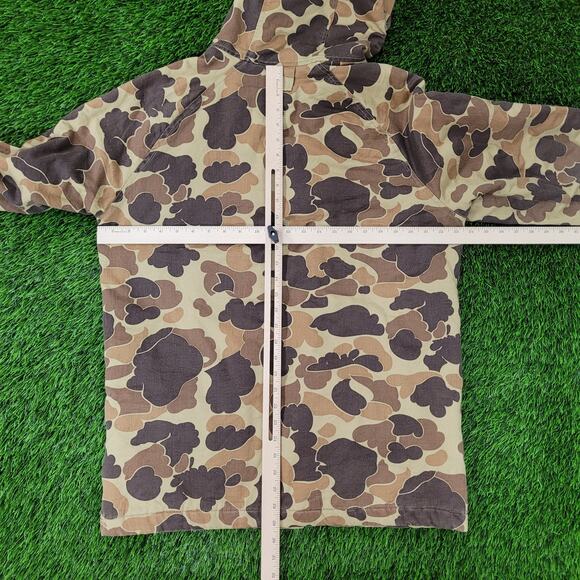 Vintage 80s Field-Line Camo Jacket Medium 23x29 Duck Hunting - Picture 4 of 16